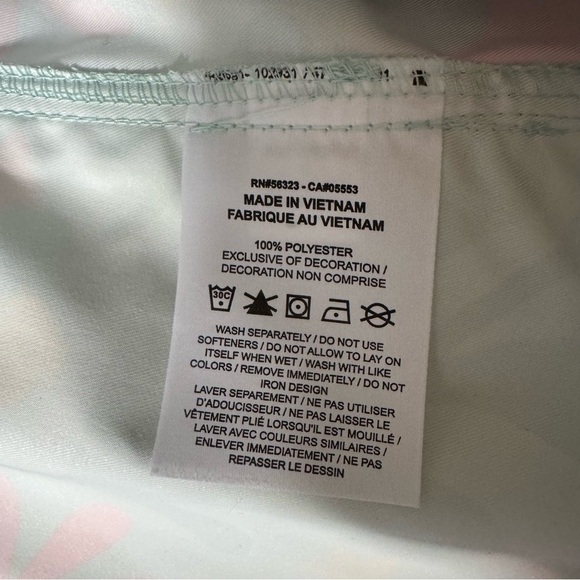 Nike Sportswear Jacket water Repel Floral Printed 1/4 Zip Kangaroo pocket L - Picture 13 of 14